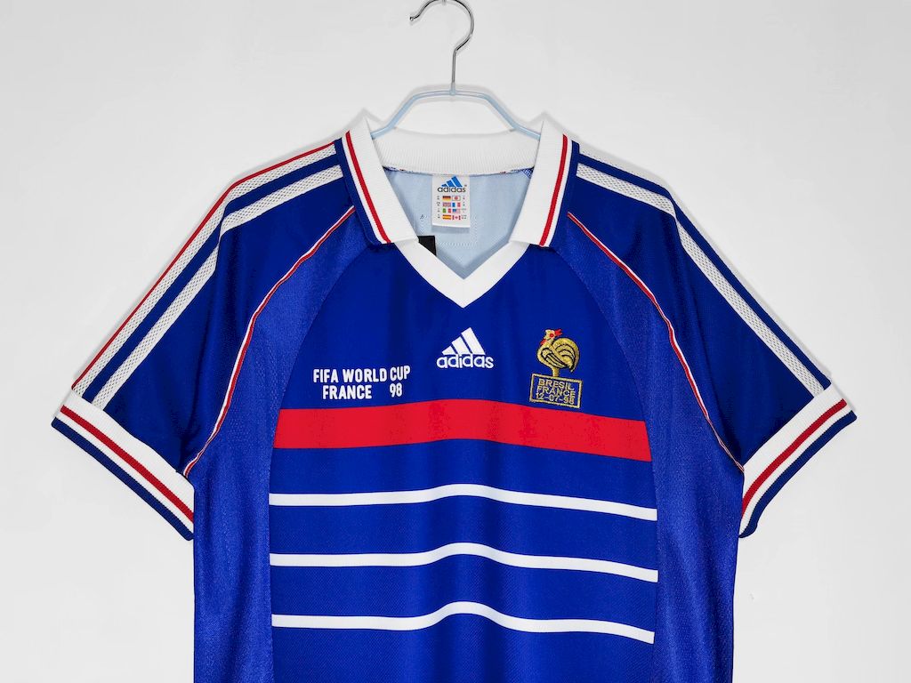 Camiseta Retro Francia Home 1998